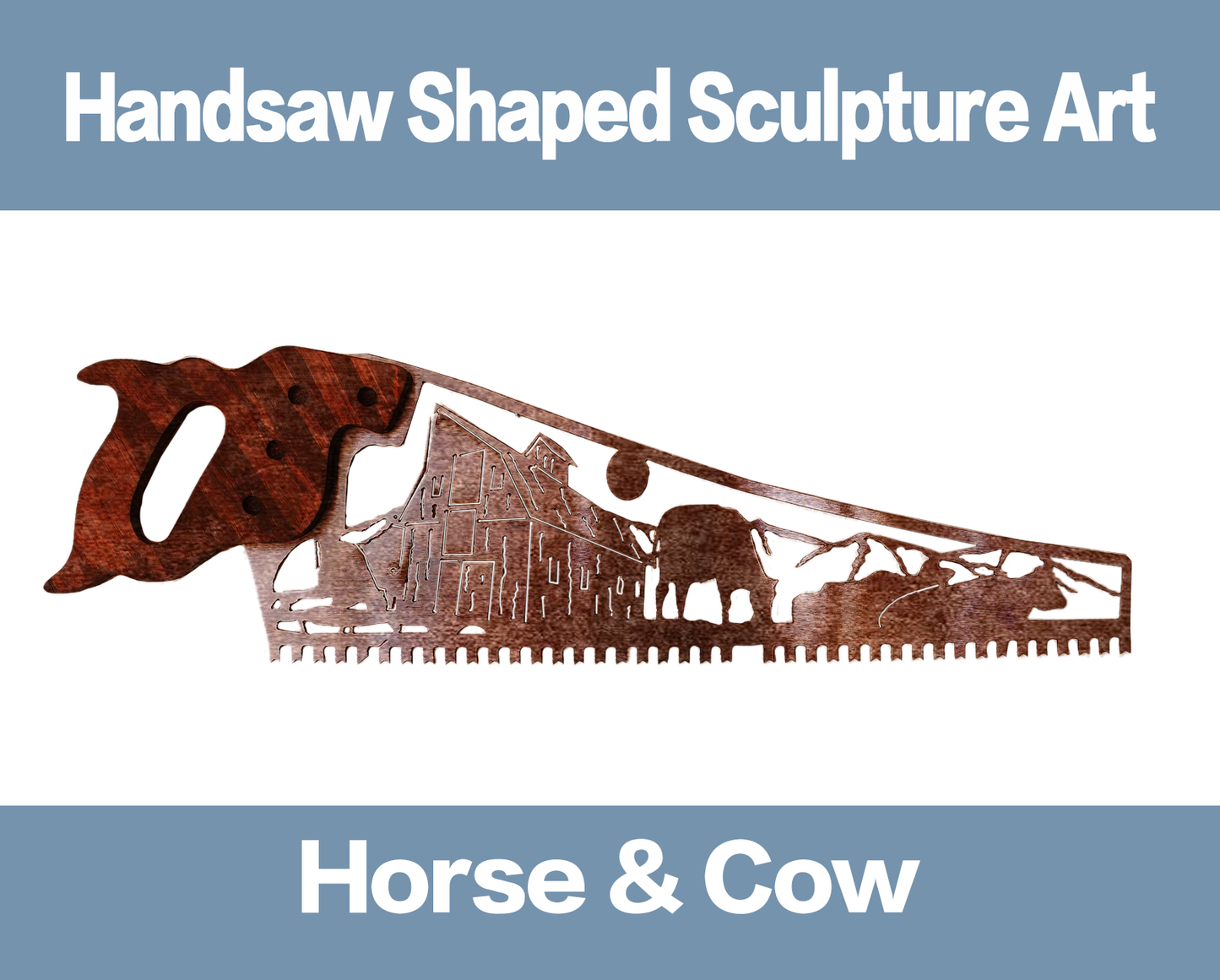 ✨Father‘s Day Hot Sale 49% OFF-- Handsaw Shaped Sculpture Art