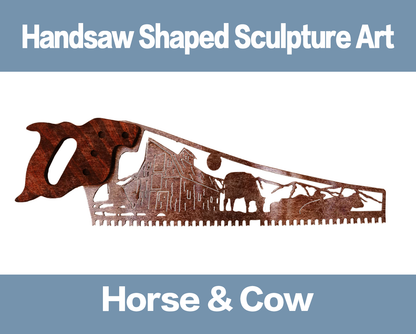 ✨Father‘s Day Hot Sale 49% OFF-- Handsaw Shaped Sculpture Art