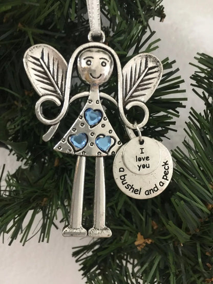 Crazy Beautiful Friends Forever - Angel Ornament