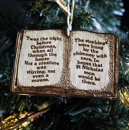 🔥Hot Christmas Sale🔥 Wooden Christmas Decorations Classical Poetry Decoration