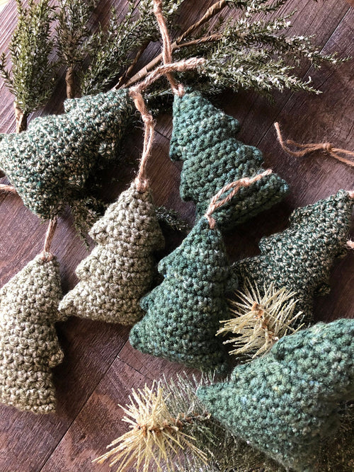 Woolen Christmas Tree Hanging Decoration
