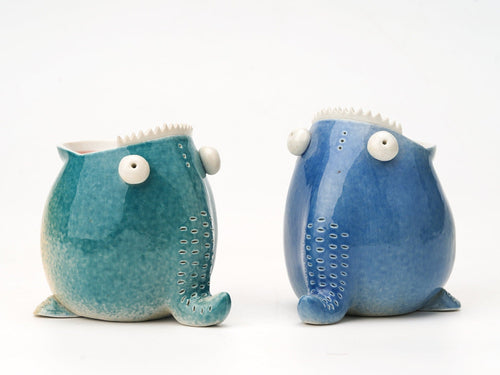 👹 Unique Ceramic Monster Pencil Holder
