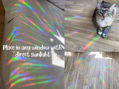 ☀️🌈Sparkling Suncatcher Sticker Set