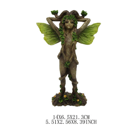 🌟Fantasy Figurine Dryad Fairy Decor💚