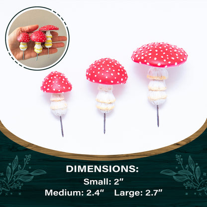 🌟🍄Glow in the Dark Mushroom Garden Decor