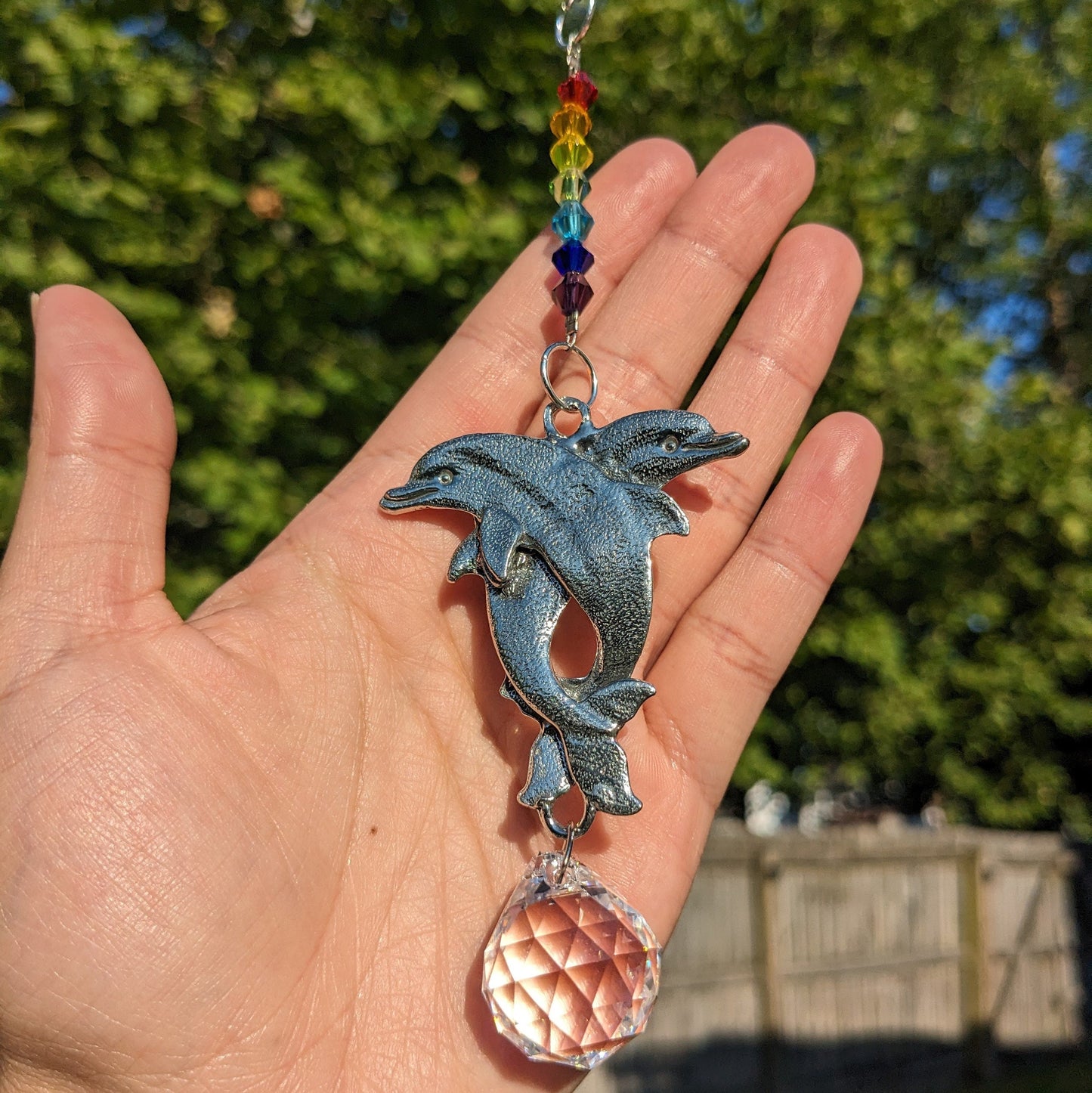 🌟Crystal Wind Chime Suncatcher