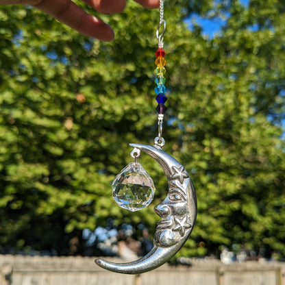 🌟Crystal Wind Chime Suncatcher