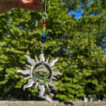 🌟Crystal Wind Chime Suncatcher