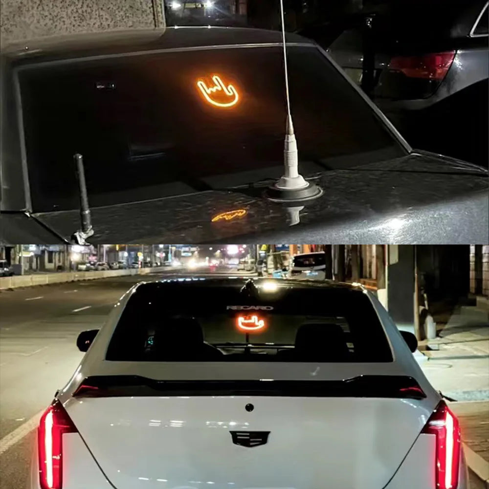 ✨Hot Sale 49% OFF --🤣Car Gesture Decorative Lights
