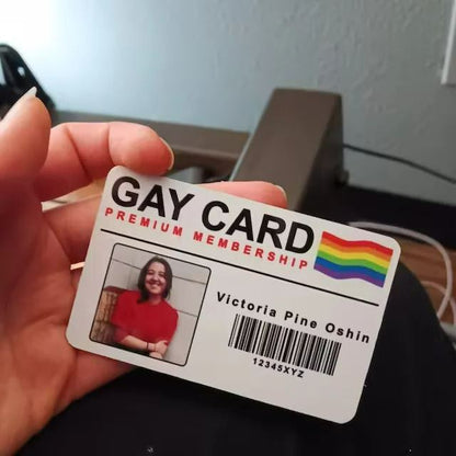 Personalised GAY CARD - Funny Gift