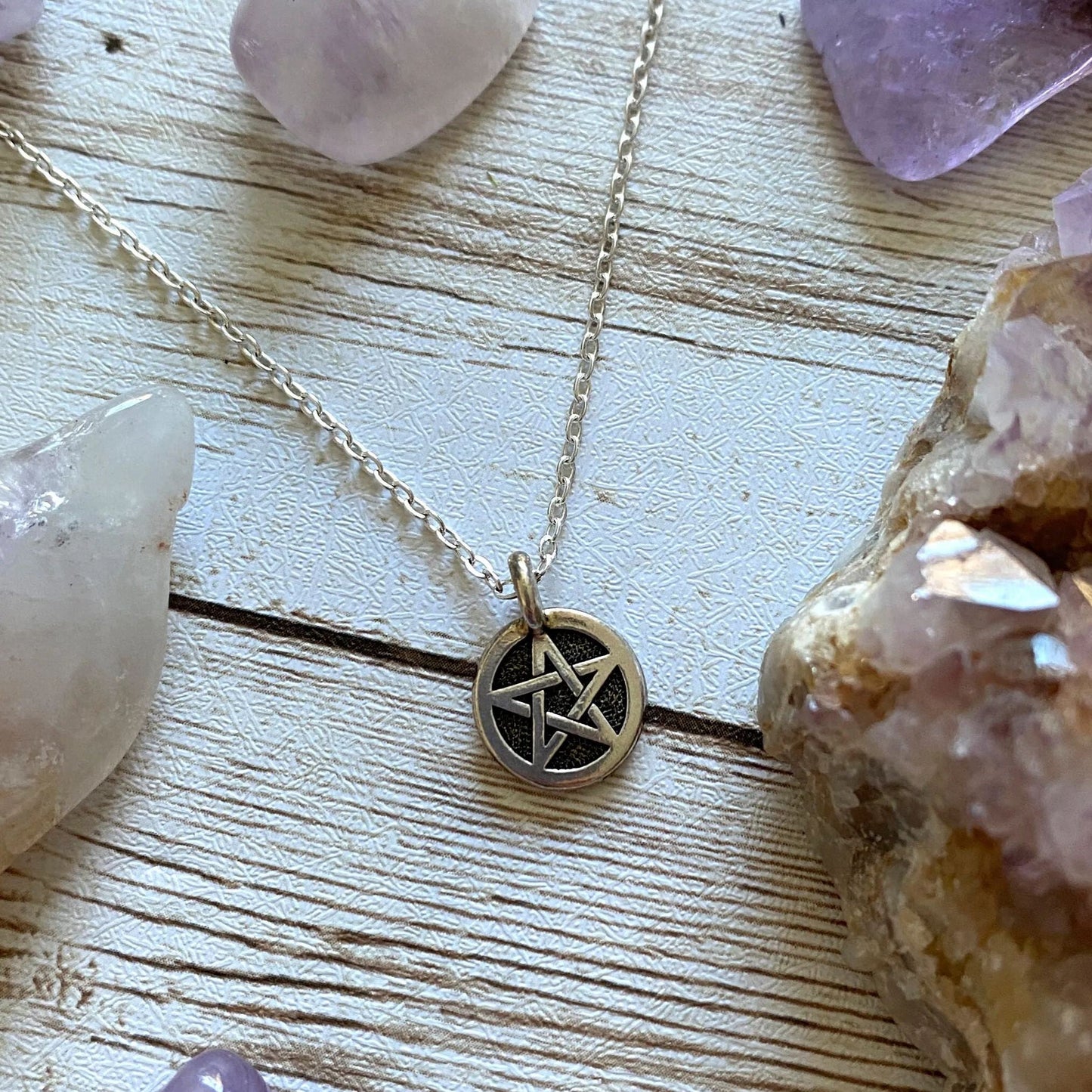 ❤Pentacle Dainty Minimalist Necklace