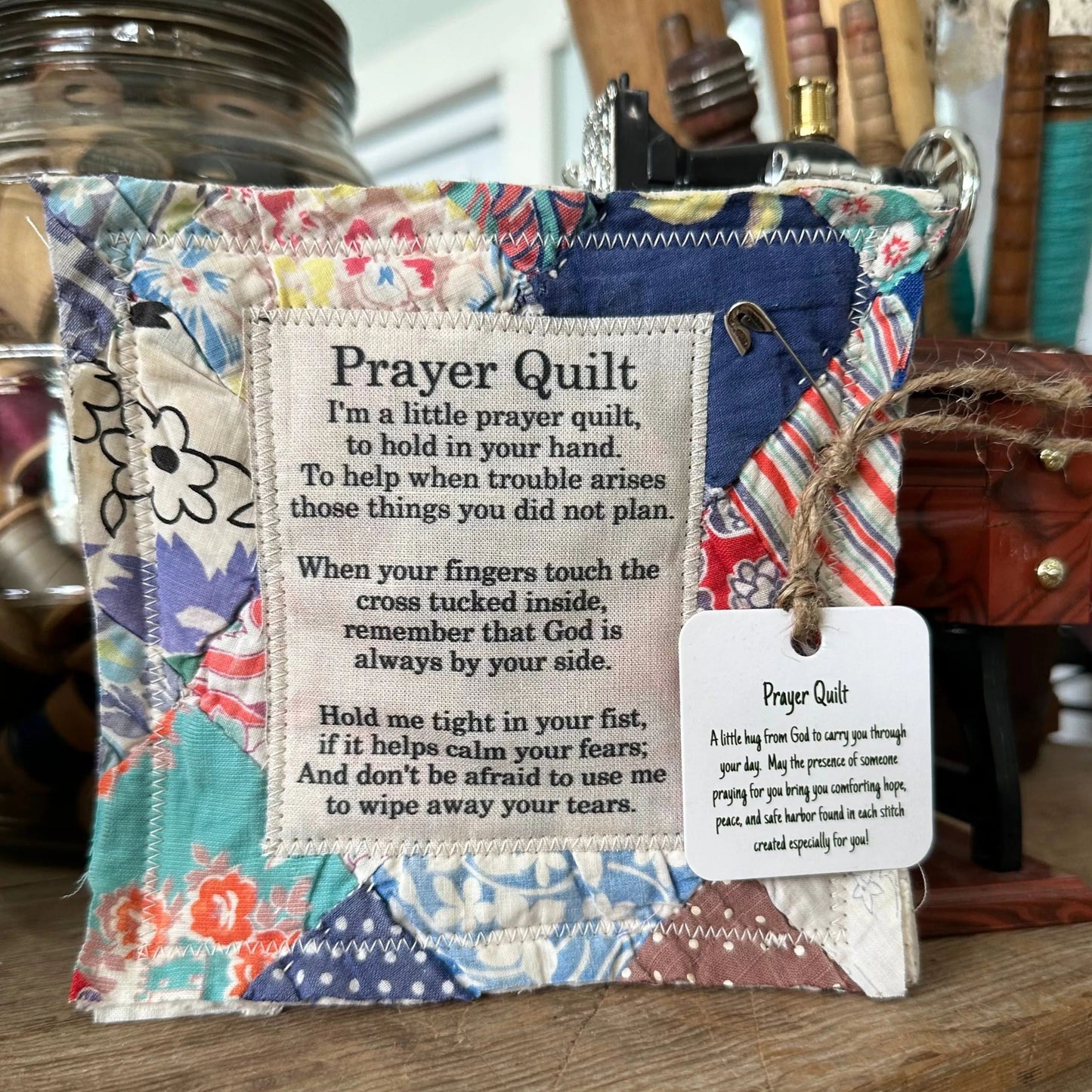 💖🎁2026 Mother's Day Gifts 50% Off--✝️Prayer Quilt with cross inside🥰