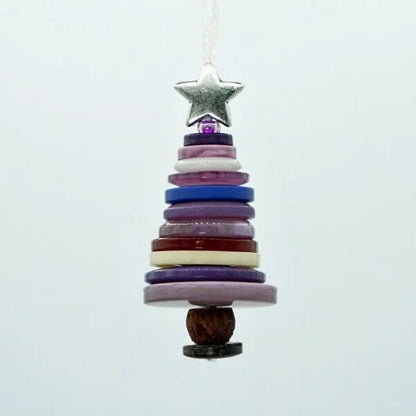 Button Christmas Tree Decoration