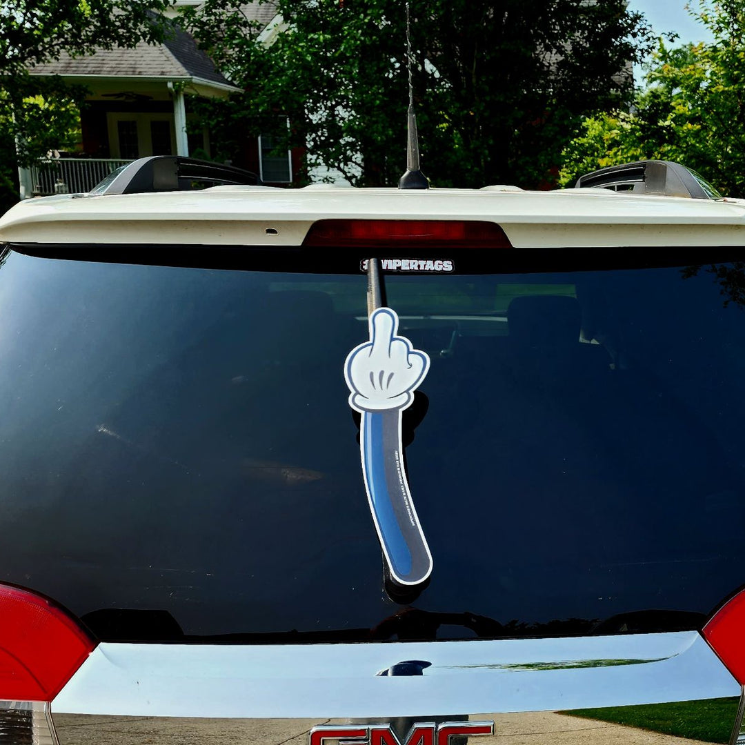 🤣 Middle Finger Car WiperTags