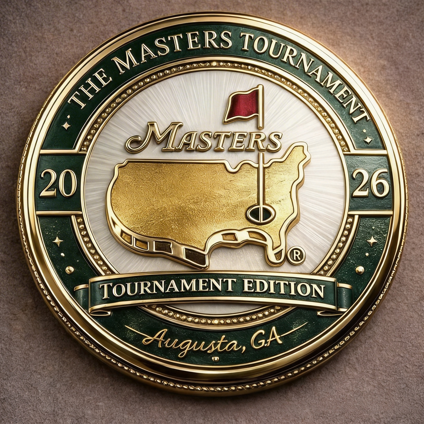 ⛳ LAST DAY 60% OFF – 2026 Masters Tournament Commemorative Coin