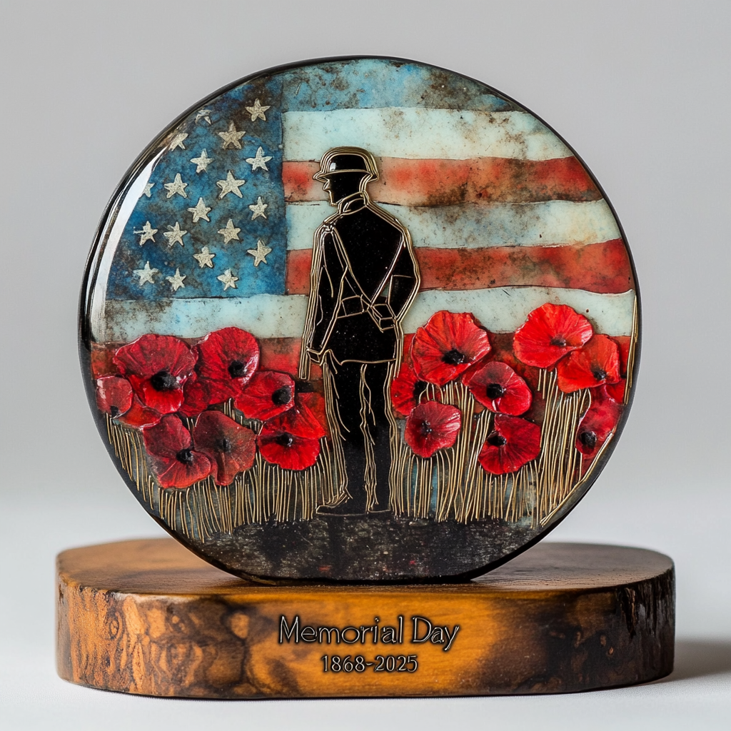 Limited Edition Soldiers Commemorative Plaque