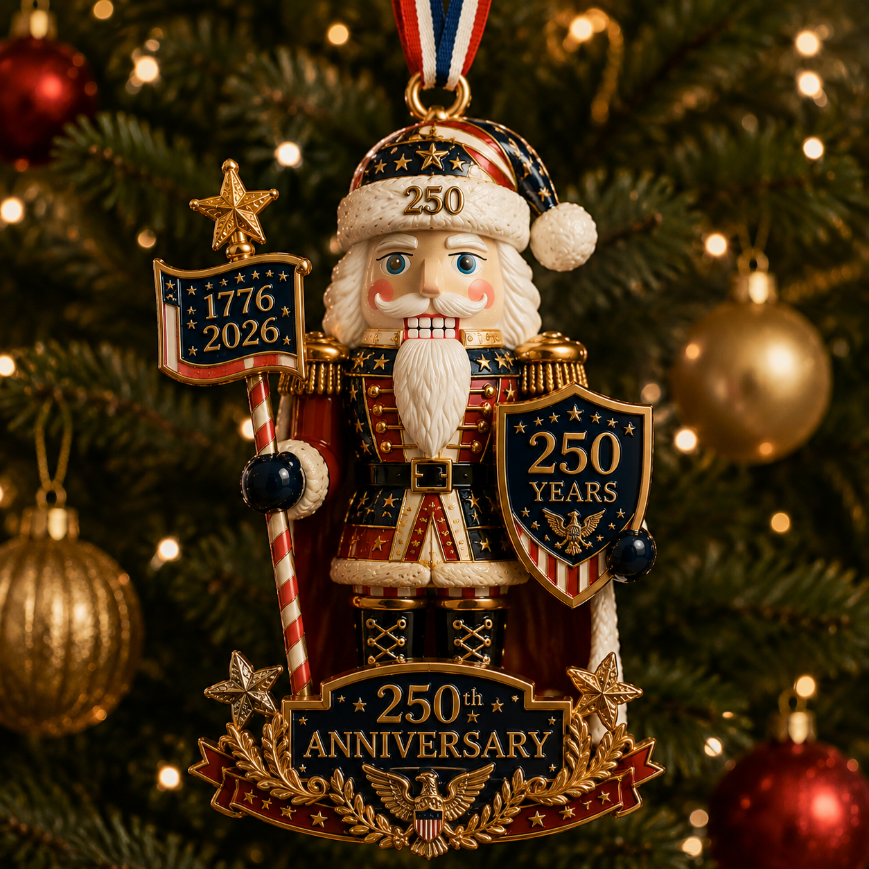 🔥Last 30pcs✨⏰ Limited anniversary edition✨49% OFF!🔥250th Anniversary Limited Santa Claus Nutcracker