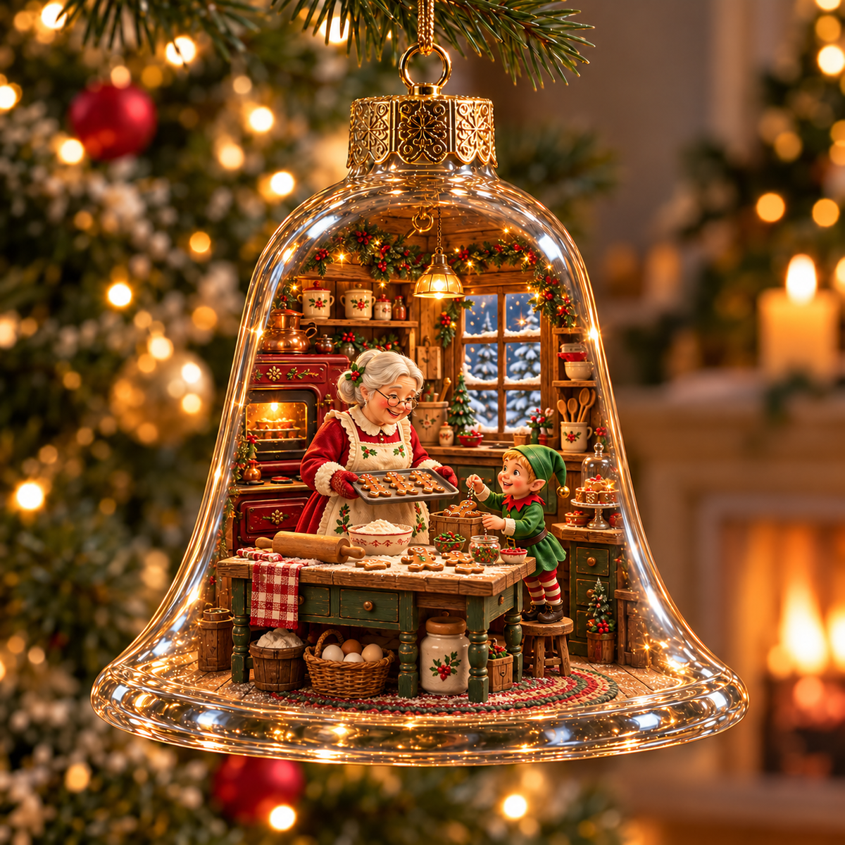 🔥Hot Sale🔥 - 2026 Christmas Wonderland Bell Ornaments