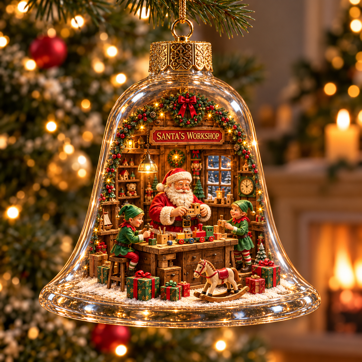 🔥Hot Sale🔥 - 2026 Christmas Wonderland Bell Ornaments