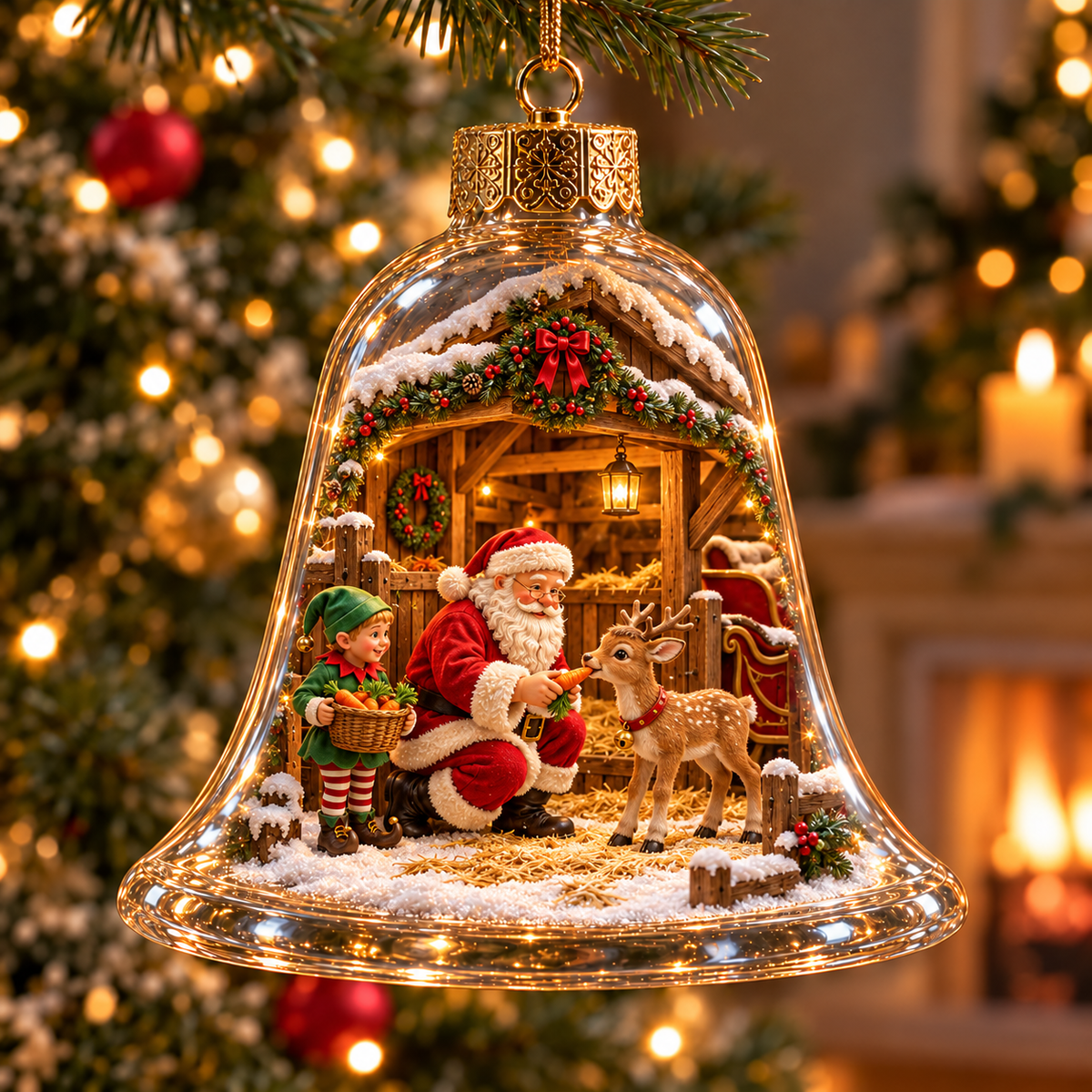🔥Hot Sale🔥 - 2026 Christmas Wonderland Bell Ornaments