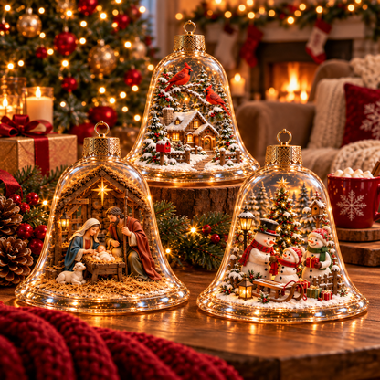 🔥Hot Sale🔥 - 2026 Christmas Wonderland Bell Ornaments