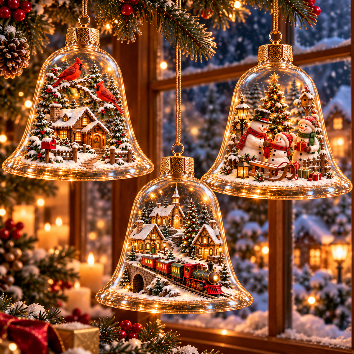 🔥Hot Sale🔥 - 2026 Christmas Wonderland Bell Ornaments
