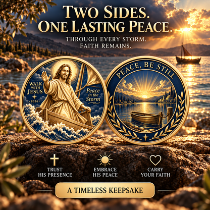 🔥Hot Sale🔥 - ✝️2026 Walk with Jesus Coin Collection – 6 Double-Sided Keepsakes of Faith, Hope & Love.