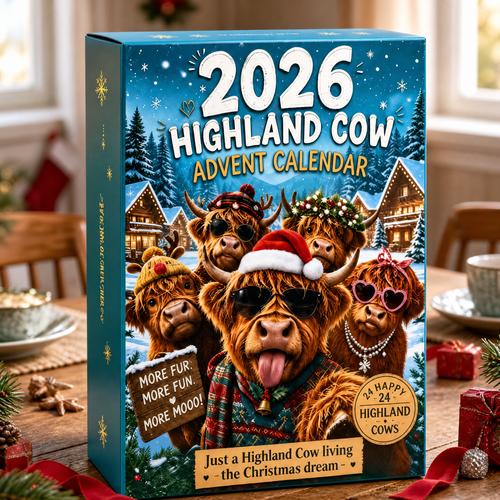 2026 Highland Cow Advent Calendar