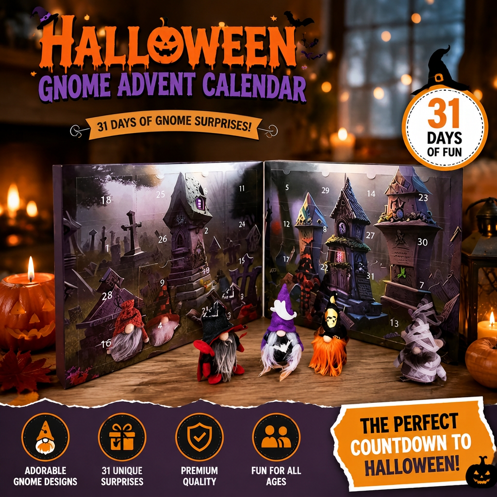 🔥Last Day Hot Sale 50%OFF - 🎃Gnome Advent Calendar