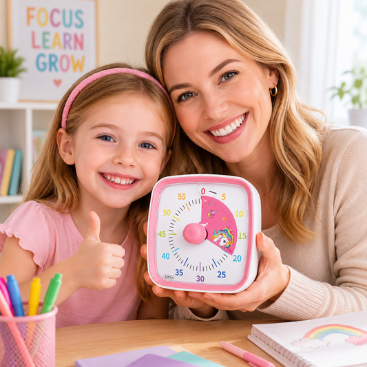⏰Limited 50% Discount！Cute Cartoon Visual Timer For Kids Time Management