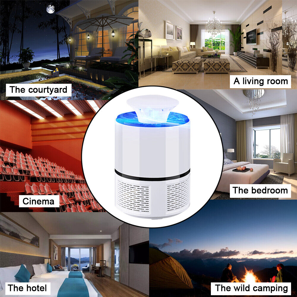 LAST DAY SALE 49% OFF 🔥 USB POWER MOSQUITO KILLER LED LIGHT LAMP PEST CONTROL