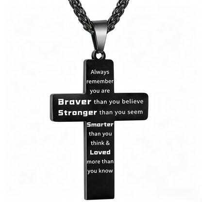 ✝️ Stainless Steel Cross Necklace